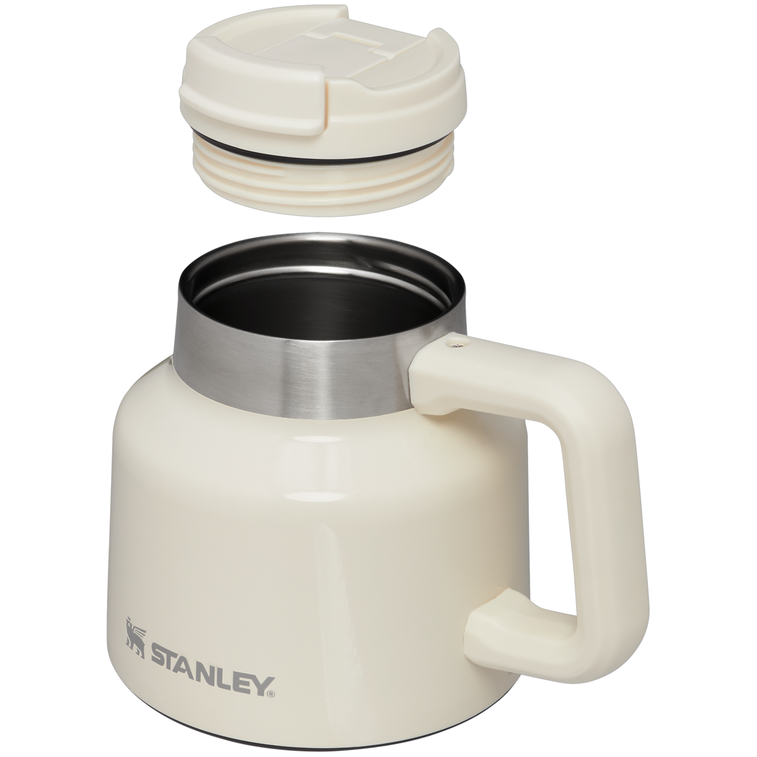 Stanley Adventure 20 oz Stainless Steel mug in Cream Gloss 