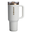The Stanley Quencher ProTour Flip Straw Insluated Tumbler 40 Oz in Cream Moon White