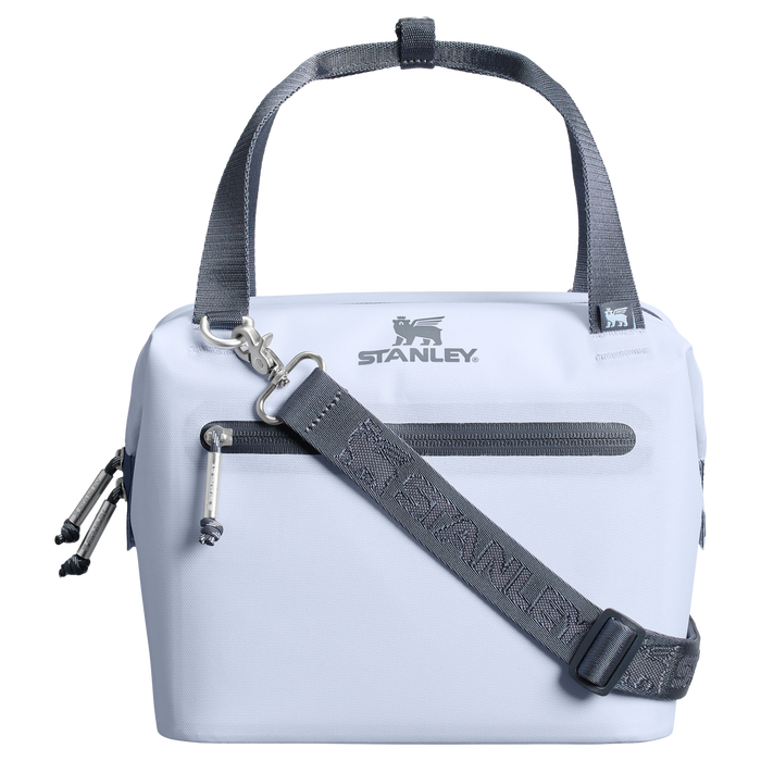 Stanley 7.4 QT All Day Julienne Mini Cooler In Dew Drop Purple With Carry Handle & Strap