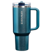 Stanley 40 oz ProTour Flip Straw Tumbler In Ponderosa Shimmer Blue