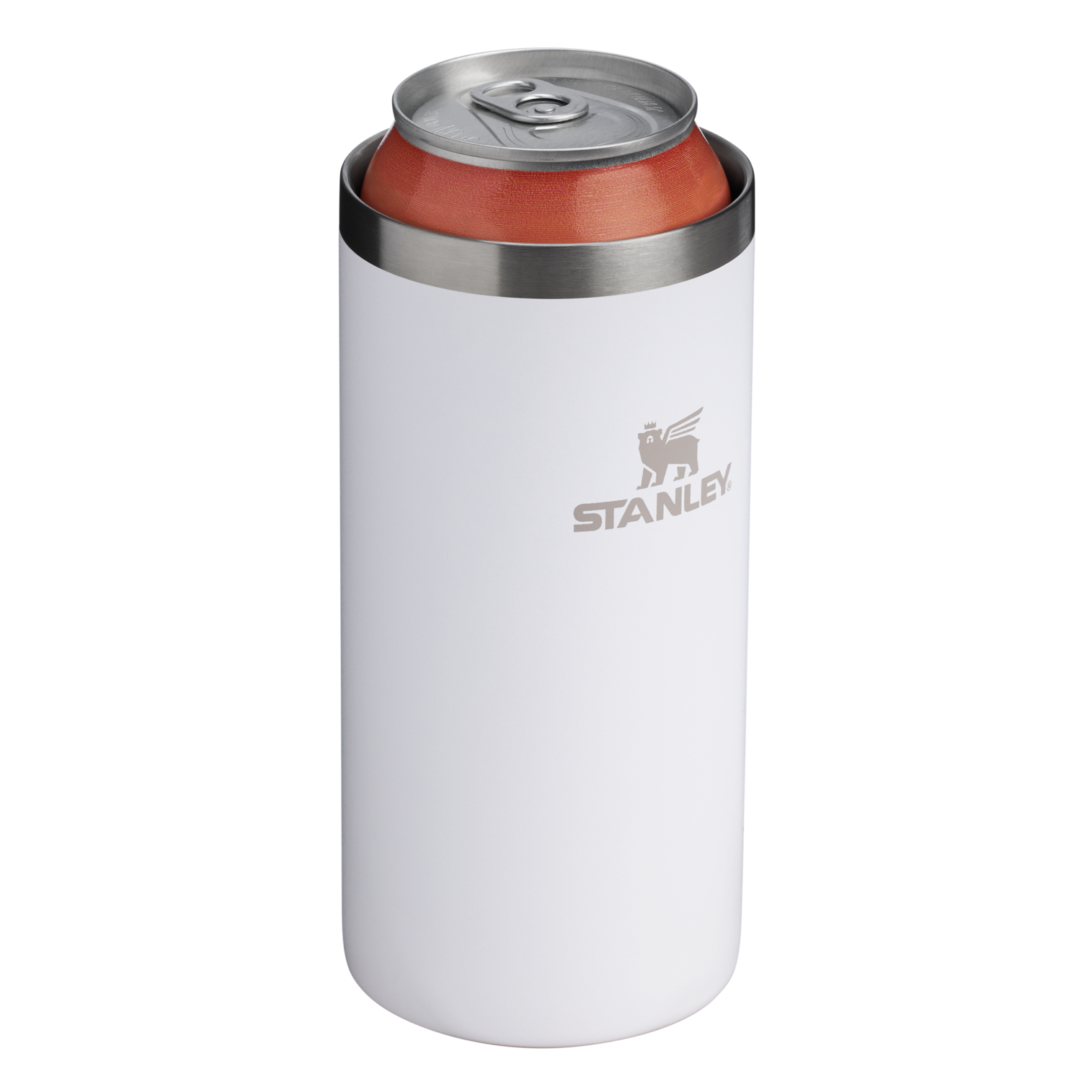Stanley 15 OZ Everyday Tall Can Cooler Cup In Frost White
