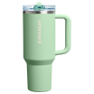Stanley 40 OZ Quencher ProTour Stainless Steel Tumbler In PIstachio Green with Flip Straw